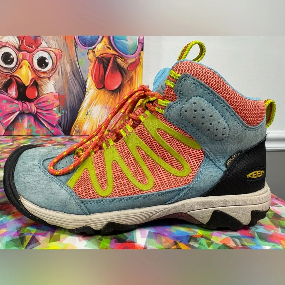 Keen Verdi Mid WP waterproof hiking boots Vintage - Picture 5 of 10